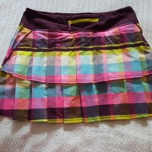 Lululemon Run Pace Setter Skirt running skirt